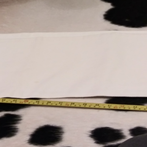 Straight line size 8 long white Jean good conditio - Picture 2 of 5